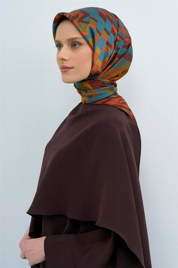 Armine  Saf İpek Twill Eşarp 9507D 82