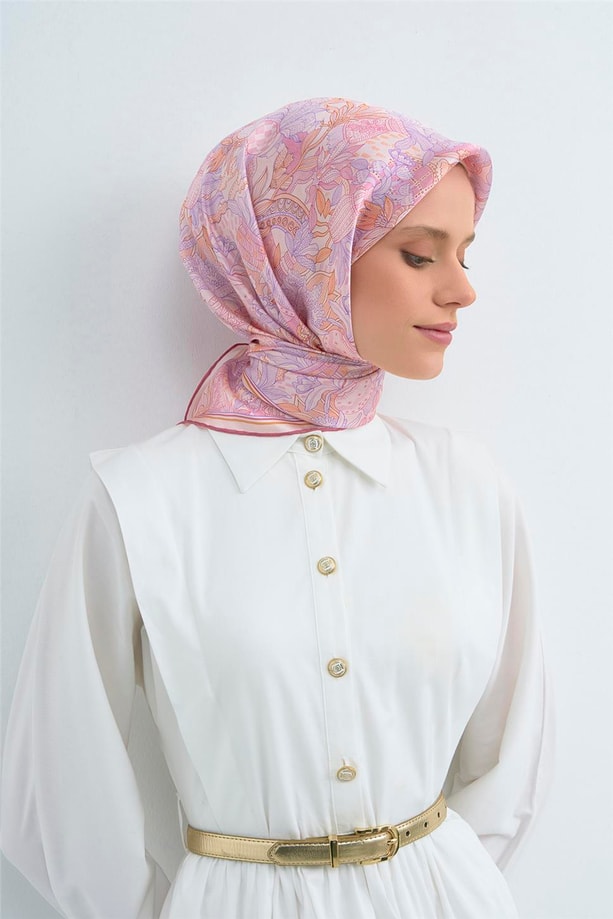 Armine  Saf İpek Sura Eşarp 9508D 02