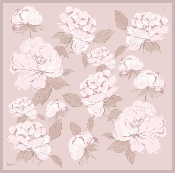 Armine  Saf İpek Twill Eşarp 9509D 11