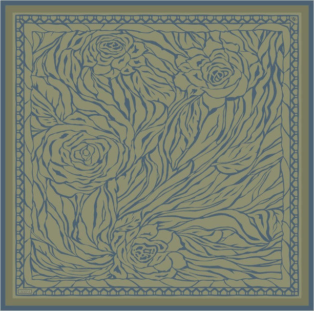 Armine  Saf İpek Twill Eşarp 9511D 08