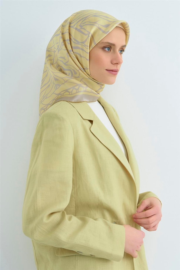 Armine  Saf İpek Twill Eşarp 9511D 34