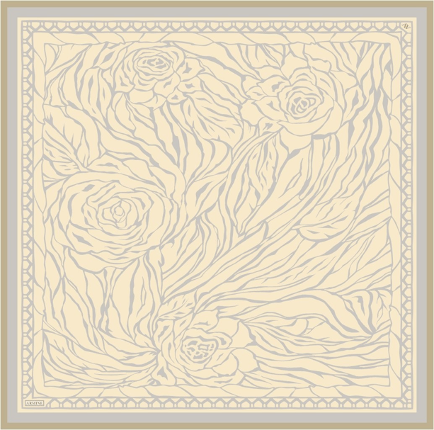 Armine  Saf İpek Twill Eşarp 9511D 34