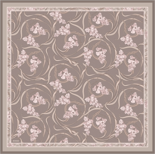 Armine  Saf İpek Twill Eşarp 9512D 06
