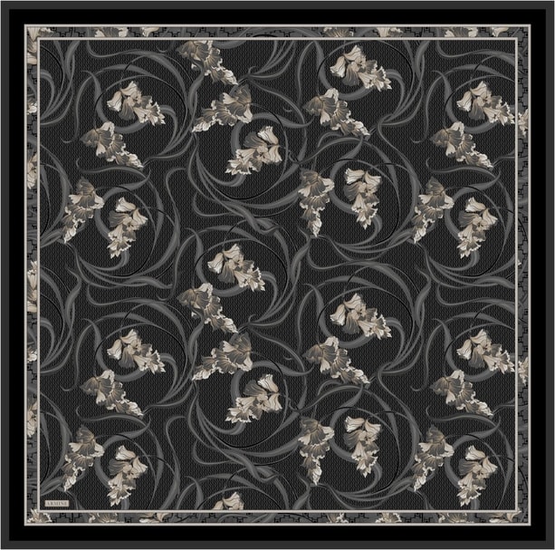Armine  Saf İpek Twill Eşarp 9512D 86