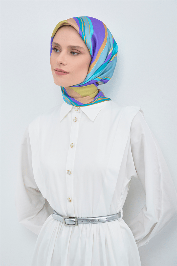 Armine  Saf İpek Sura Eşarp 9514D 09