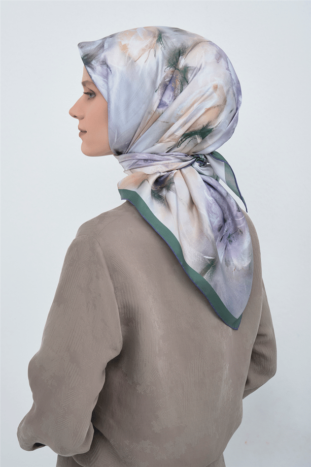 Armine Saf İpek Sura Eşarp 9515D 01