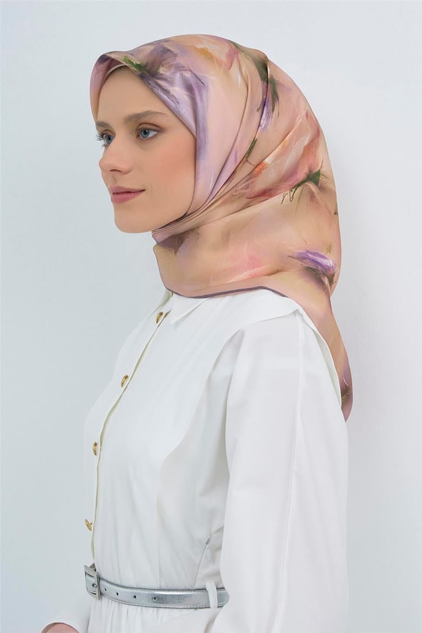  Armine Saf İpek Sura Eşarp 9515D 84
