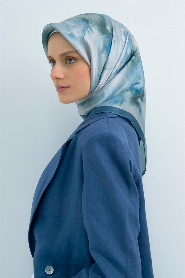Armine  Saf İpek Twill Eşarp 9515D 53