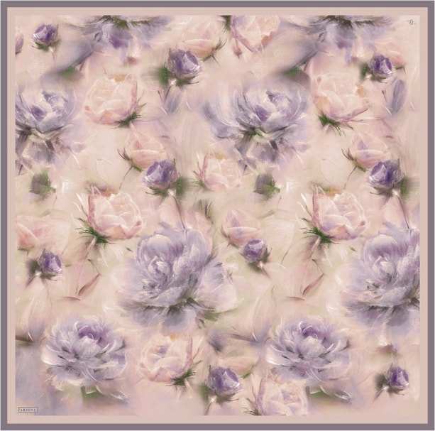 Armine  Saf İpek Twill Eşarp 9515D 84