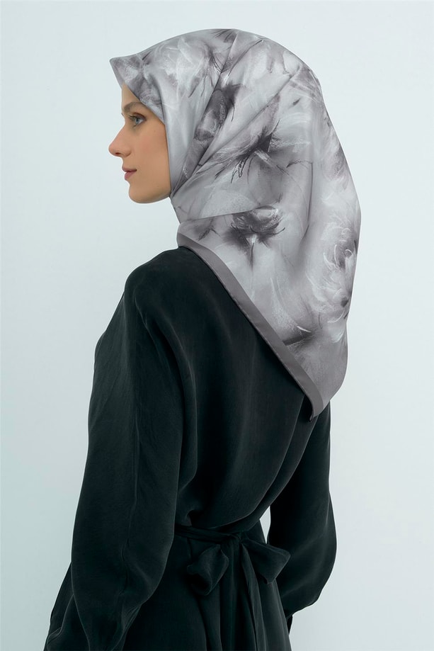 Armine  Saf İpek Twill Eşarp 9515D 86