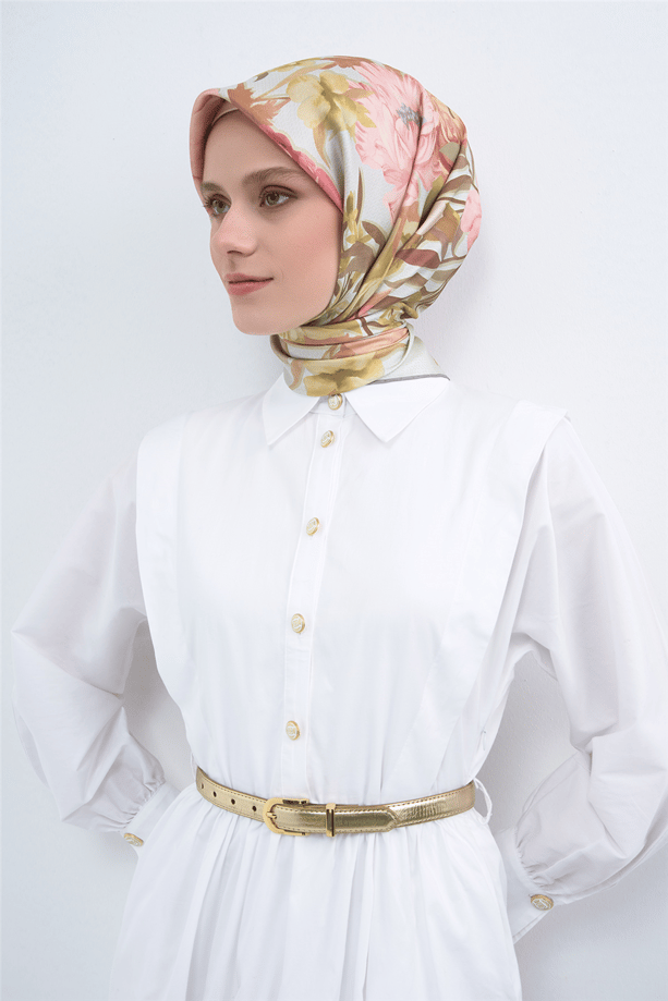 Armine  Saf İpek Sura Eşarp 9516D 38