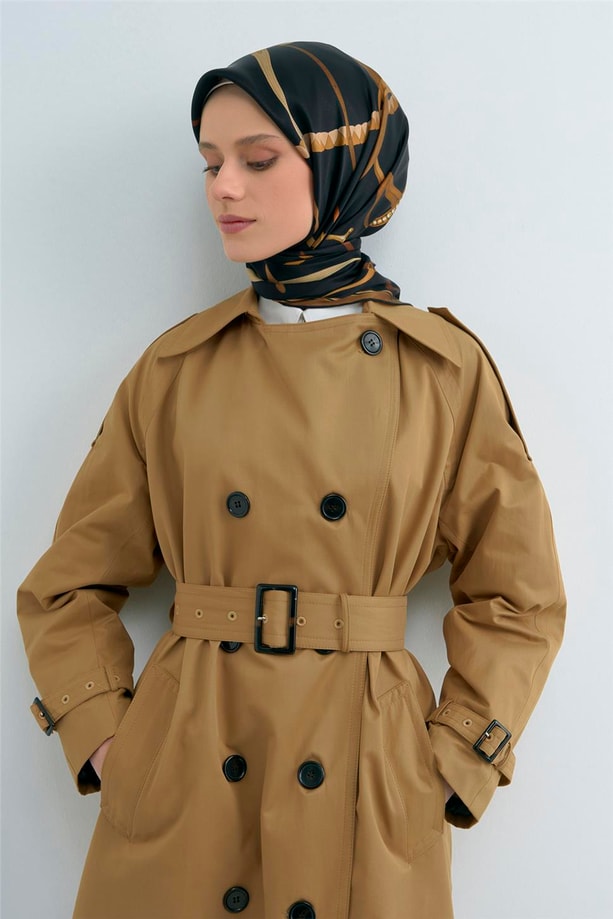 Armine  Saf İpek Twill Eşarp 9517D 04