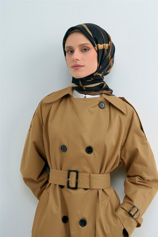 Armine  Saf İpek Twill Eşarp 9517D 04