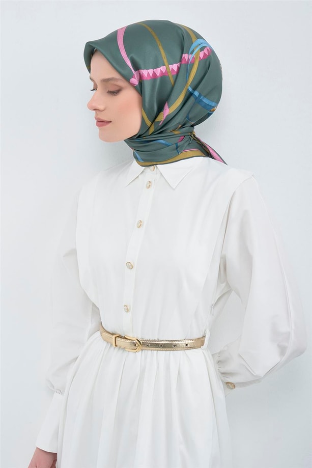 Armine  Saf İpek Twill Eşarp 9517D 50