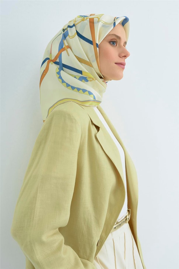 Armine  Saf İpek Twill Eşarp 9517D 83