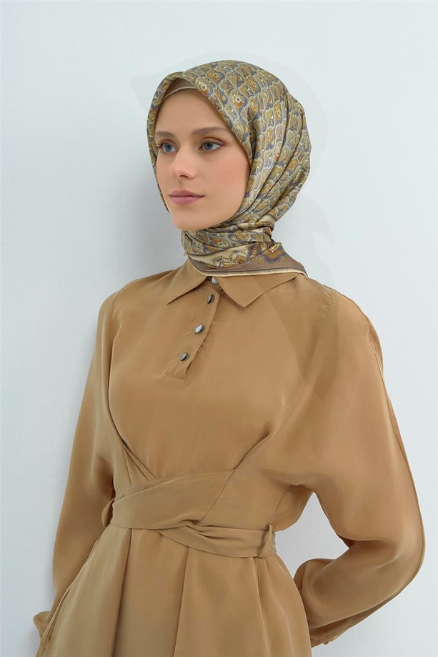 Armine Saf İpek Sura Eşarp 9518D 35
