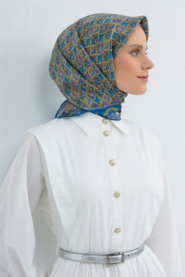 Armine Saf İpek Sura Eşarp 9518D 80