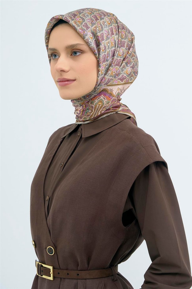 Armine  Saf İpek Twill Eşarp 9518D 32