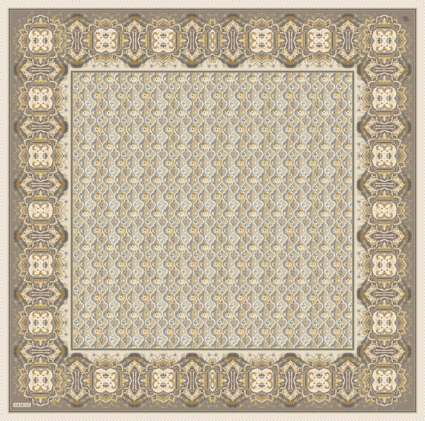 Armine  Saf İpek Twill Eşarp 9518D 35