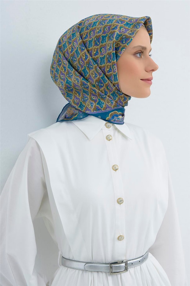 Armine  Saf İpek Twill Eşarp 9518D 80