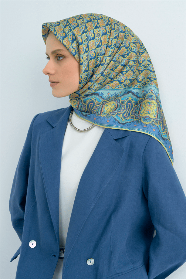 Armine  Saf İpek Twill Eşarp 9518D 82