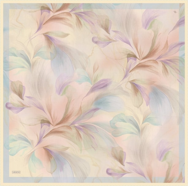 Armine Saf İpek Twill Eşarp 9519D 83