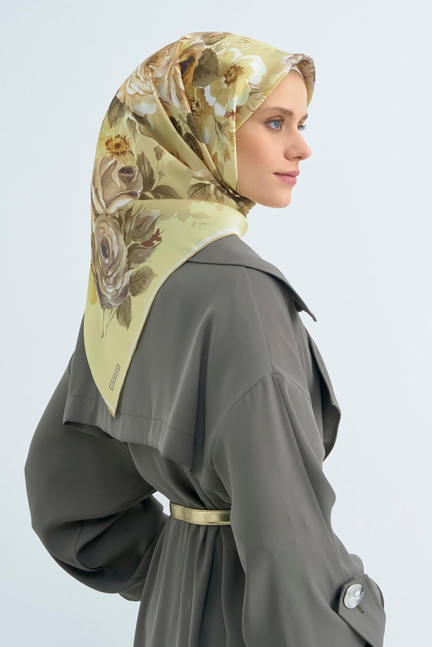 Armine  Saf İpek Sura Eşarp 9520D 37