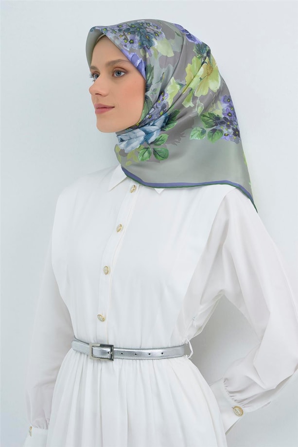 Armine  Saf İpek Sura Eşarp 9520D 83