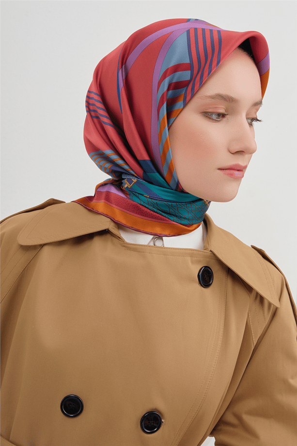 Armine  Saf İpek Sura Eşarp 9521D 54