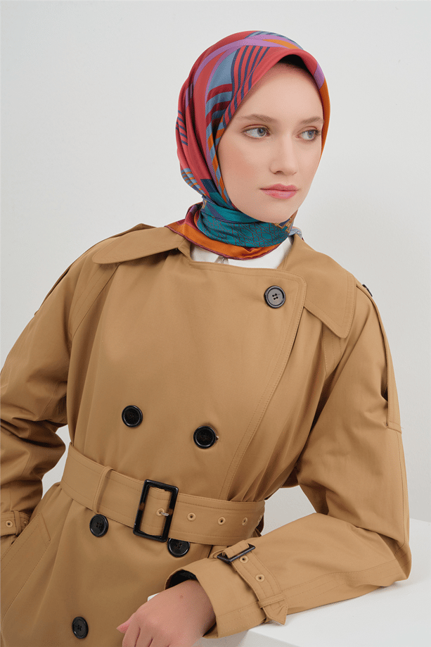 Armine  Saf İpek Sura Eşarp 9521D 54