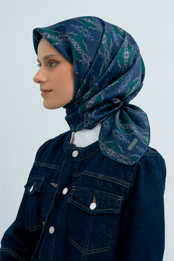 Armine  Saf İpek Twill Eşarp 9522D 86