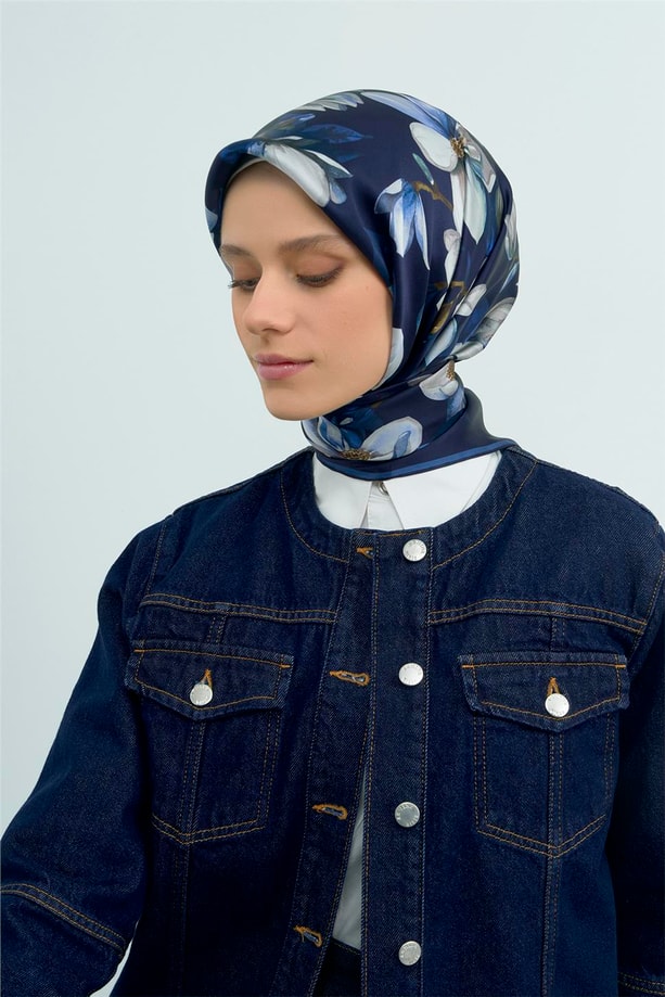 Armine  Saf İpek Twill Eşarp 9524D 06