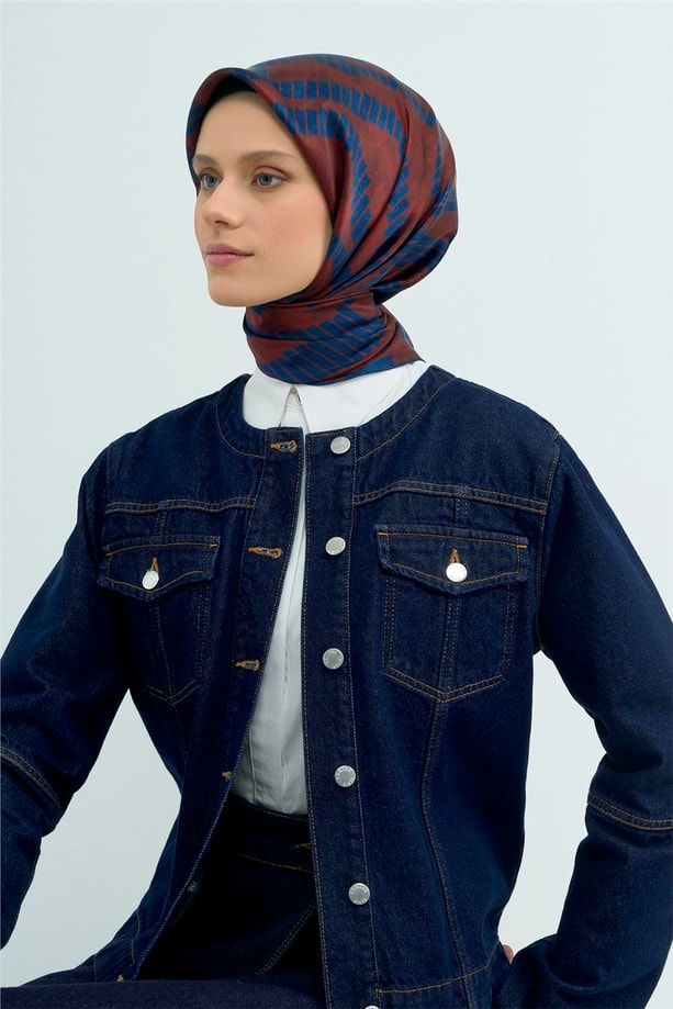 Armine  Saf İpek Twill Eşarp 9525D 59