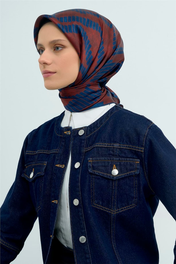 Armine  Saf İpek Twill Eşarp 9525D 59