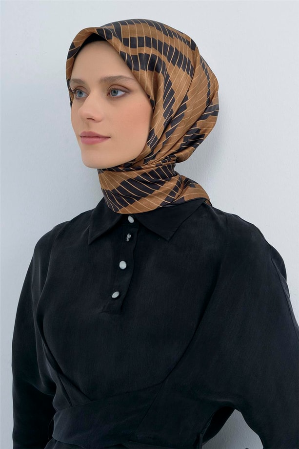 Armine  Saf İpek Twill Eşarp 9525D 82