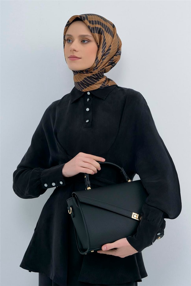 Armine  Saf İpek Twill Eşarp 9525D 82