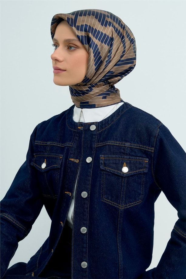 Armine  Saf İpek Twill Eşarp 9525D 83