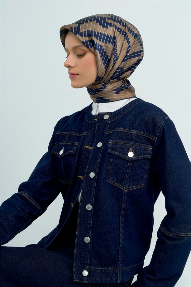 Armine  Saf İpek Twill Eşarp 9525D 83