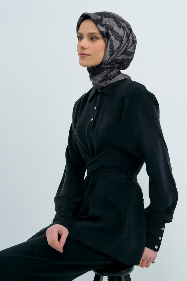 Armine  Saf İpek Twill Eşarp 9525D 84