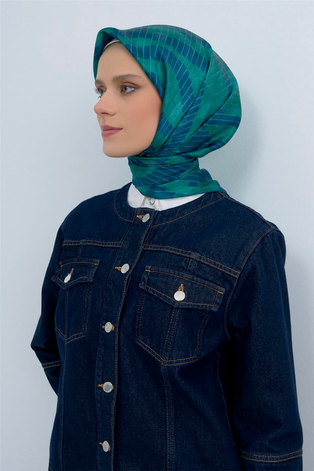 Armine  Saf İpek Twill Eşarp 9525D 86