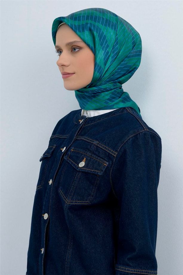 Armine  Saf İpek Twill Eşarp 9525D 86