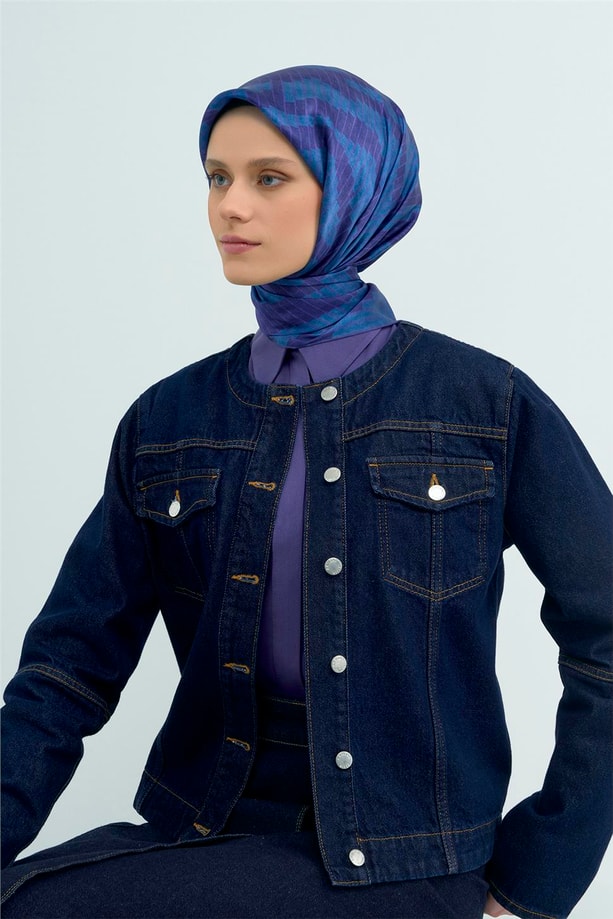 Armine  Saf İpek Twill Eşarp 9525D 87