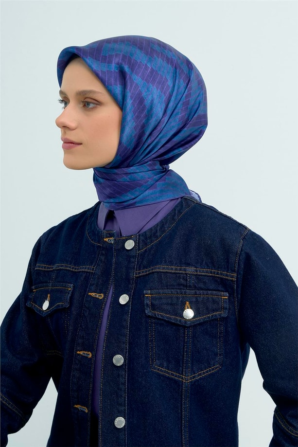 Armine  Saf İpek Twill Eşarp 9525D 87