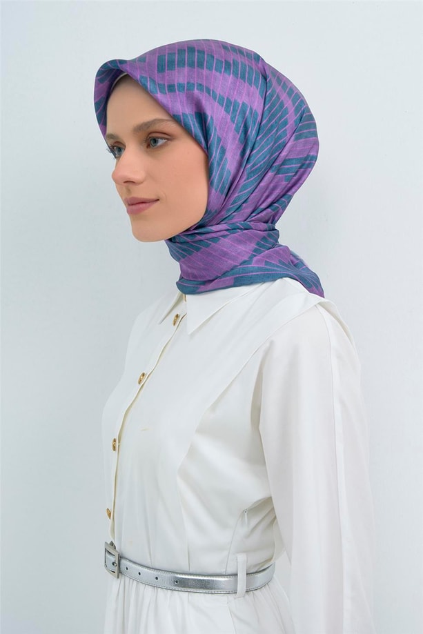 Armine  Saf İpek Twill Eşarp 9525D 90