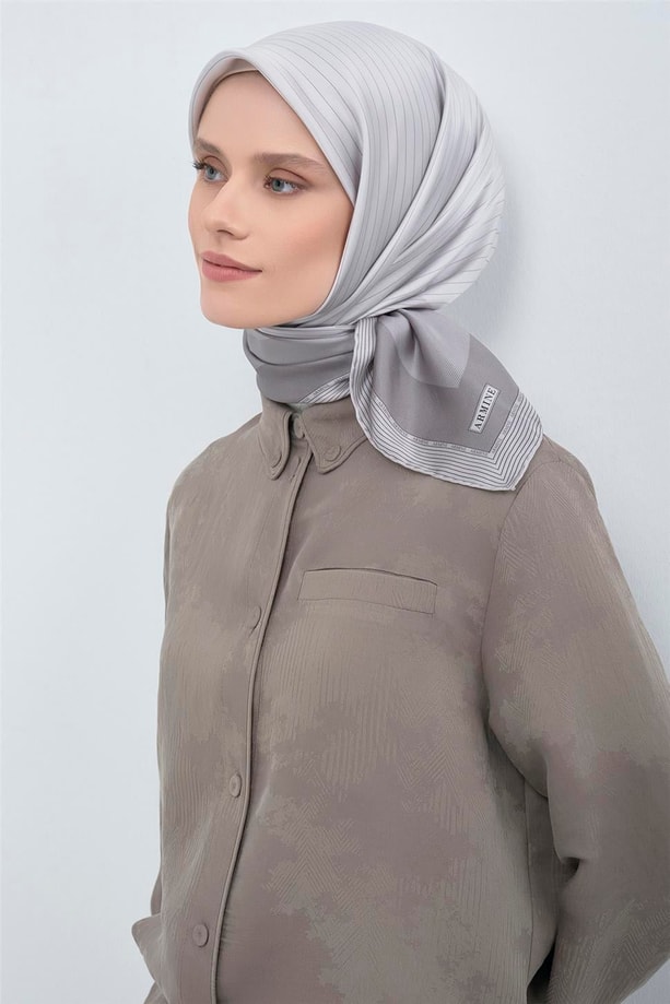 Armine  Saf İpek Twill Eşarp 9526D 81
