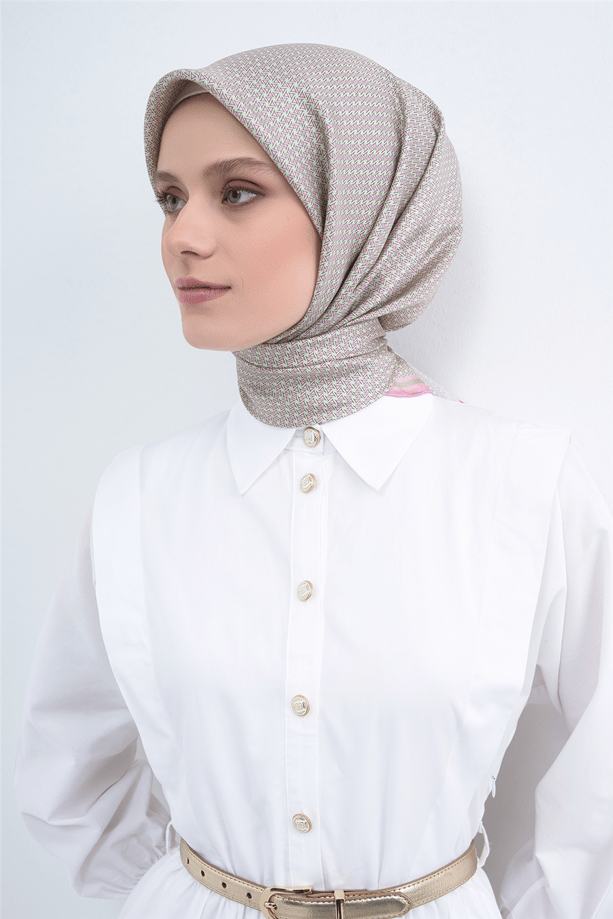 Armine  Saf İpek Sura Eşarp 9528D 09