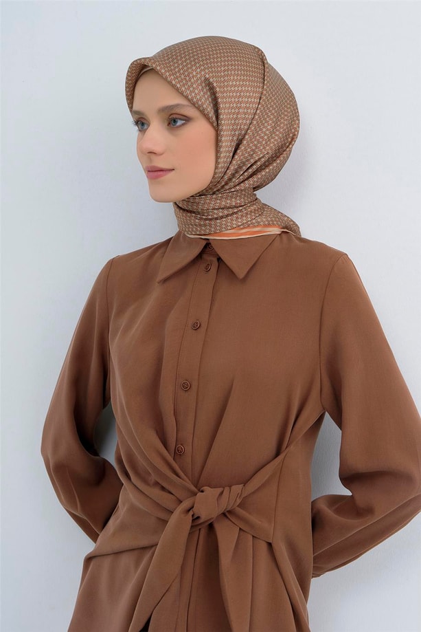 Armine  Saf İpek Twill Eşarp 9528D 04