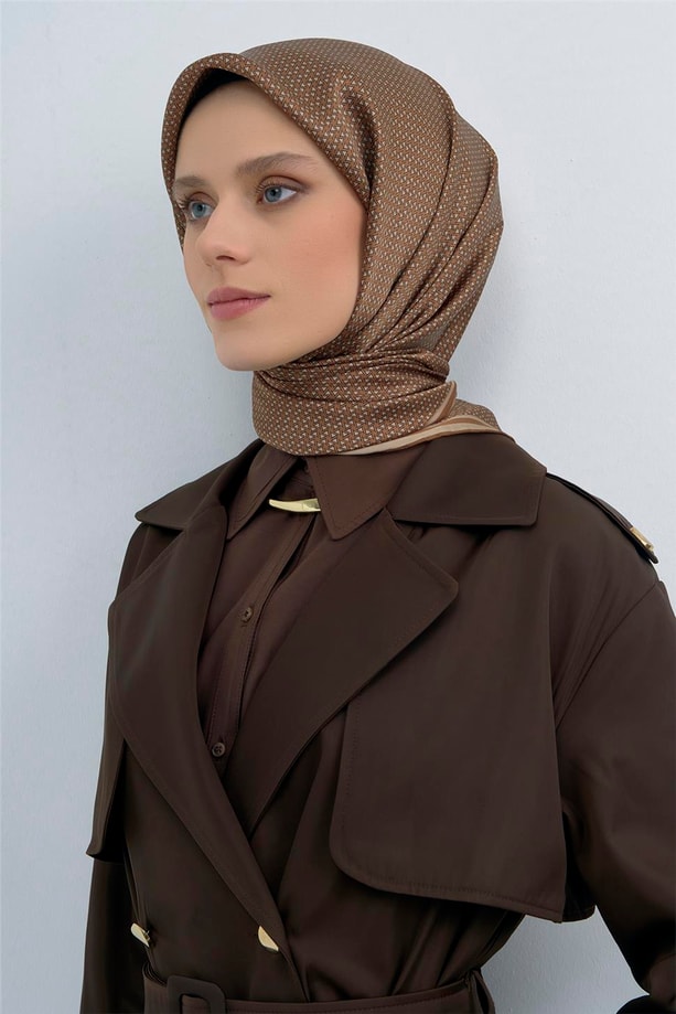 Armine  Saf İpek Twill Eşarp 9528D 06