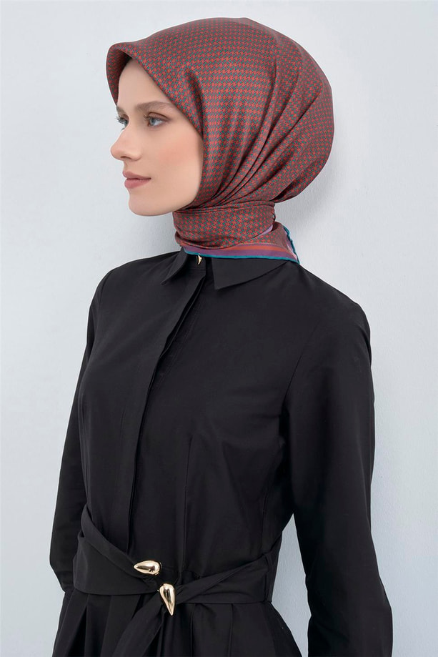 Armine  Saf İpek Twill Eşarp 9528D 90