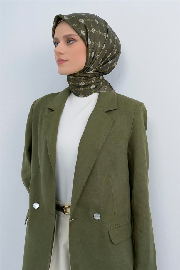 Armine  Saf İpek Twill Eşarp 9530D 81